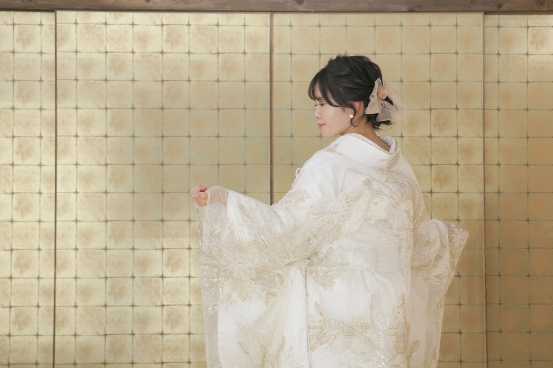 ご新婦様のソロショット!