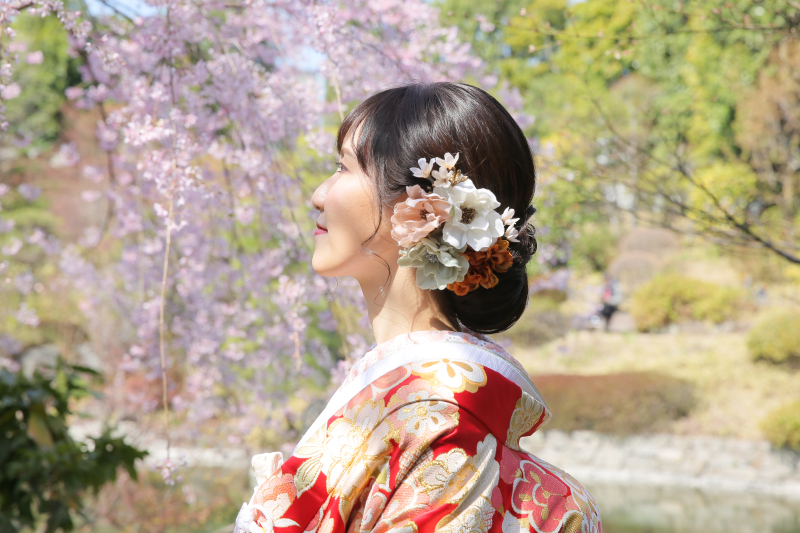 ご新婦様のソロショット