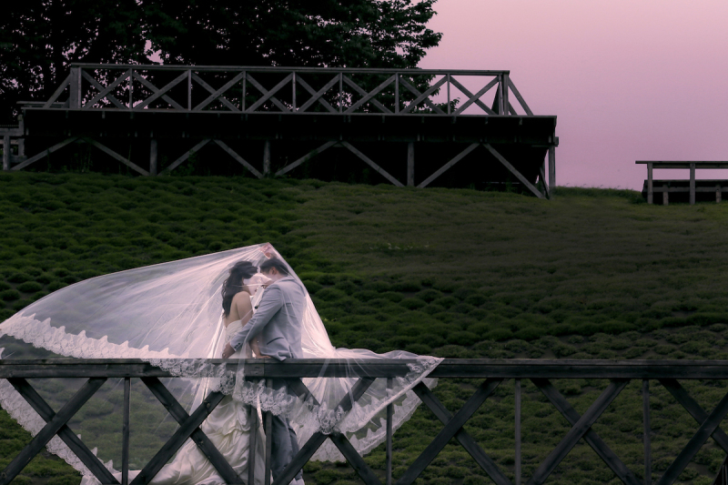 『ロングベール＋お二人』