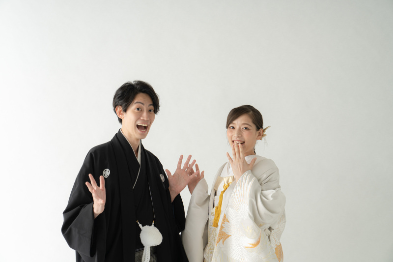 自由な表情で撮影！