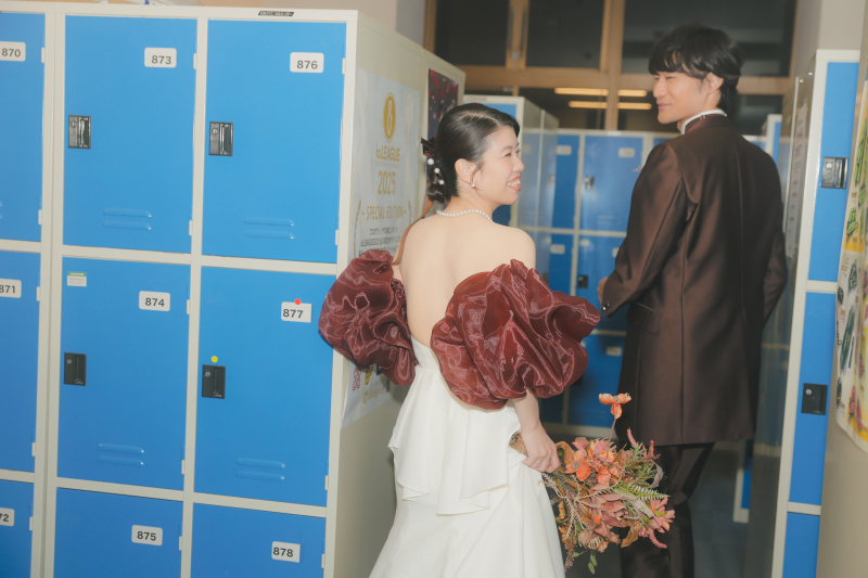 追いかけっこするおふたり