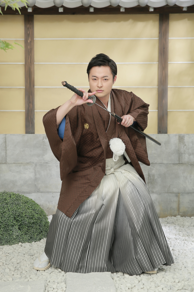 ノリノリのご新郎様