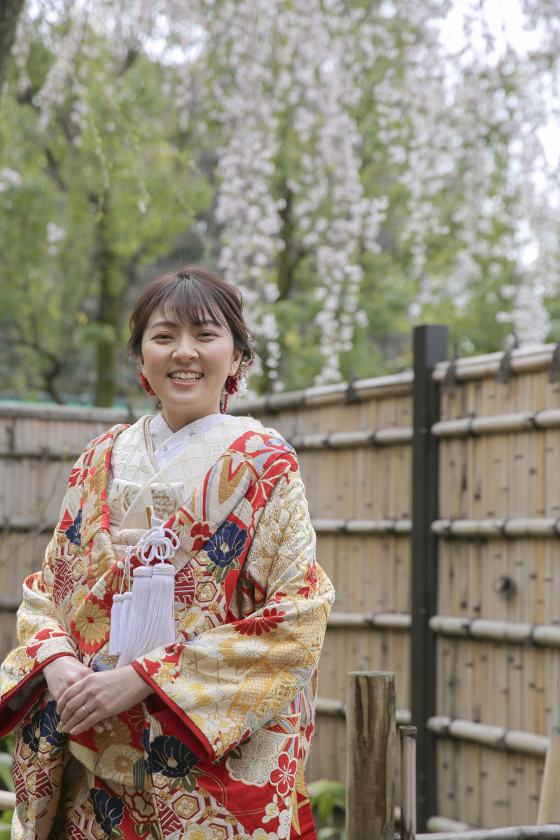 ご新婦様のソロショット。パート1