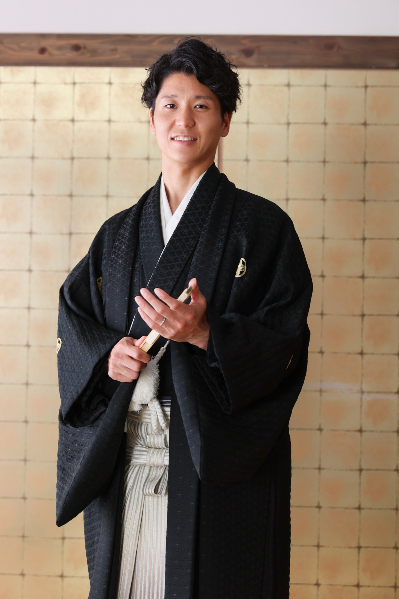 ご新郎様ソロショット