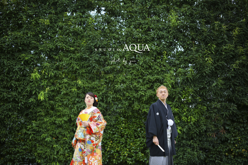 「緑がキレイやね」