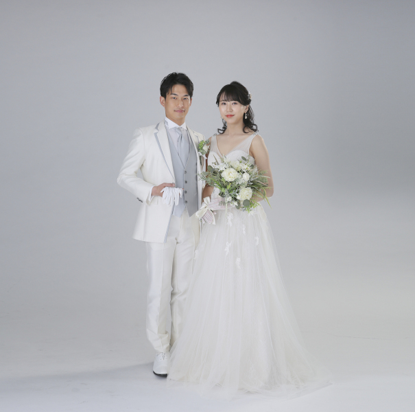 お二人の立ち姿