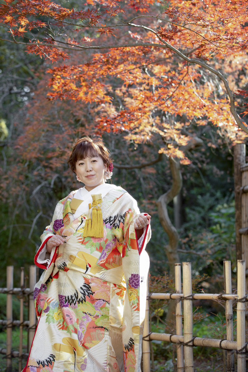 ご新婦様のソロショット。パート1