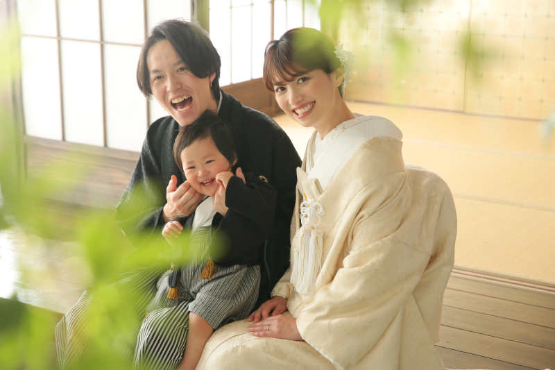 素敵な家族写真