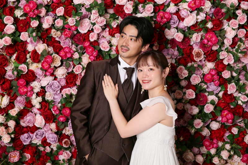 お二人でのお写真も♪