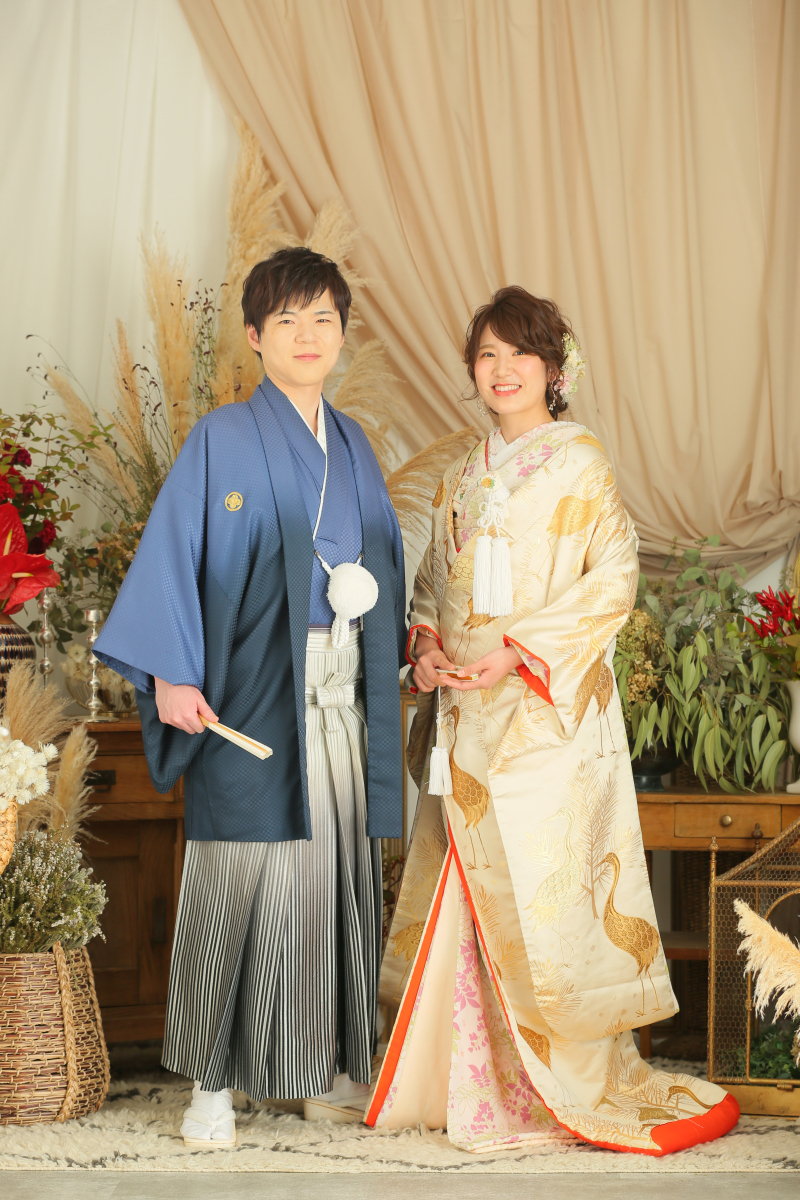 フォーマルな立ち姿