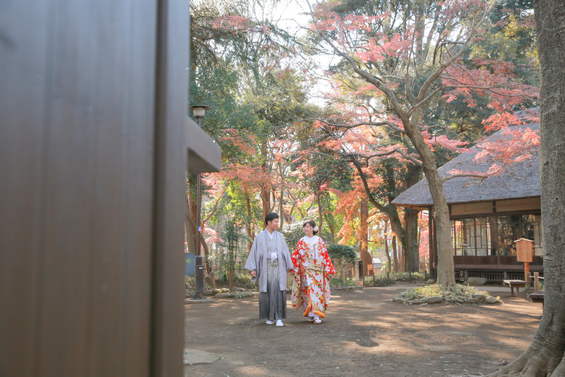 蘆花恒春園にて