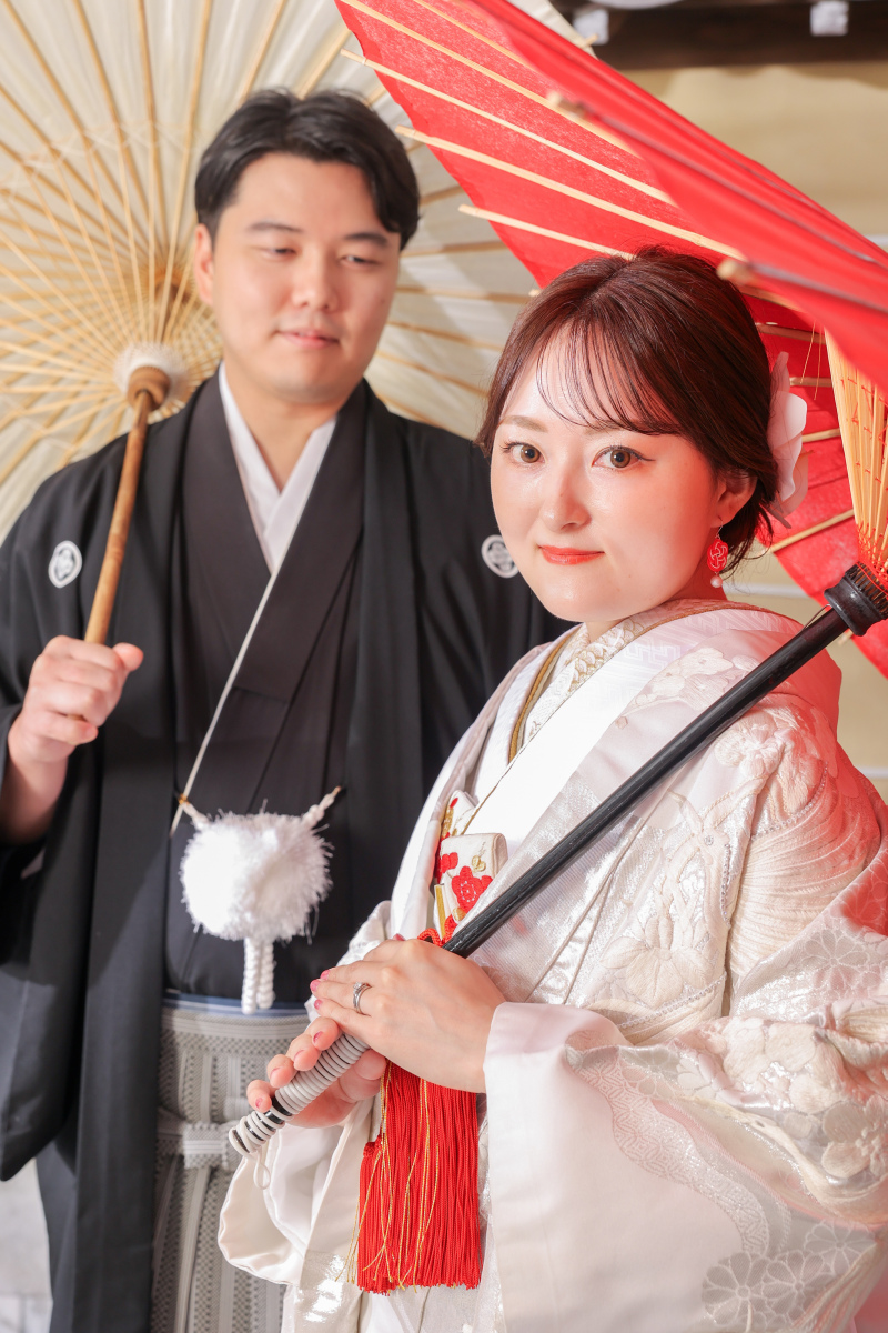 ポーズを決めて