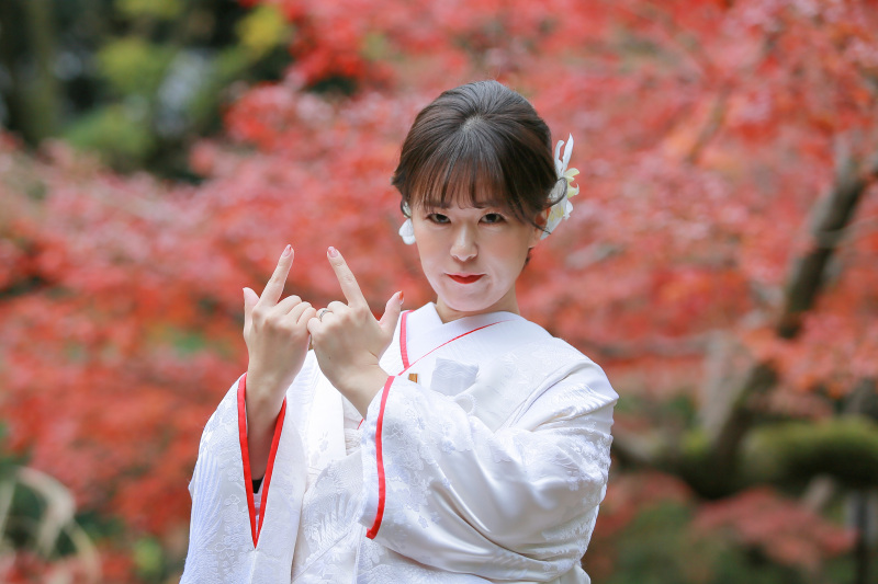 ご新婦様のソロショット