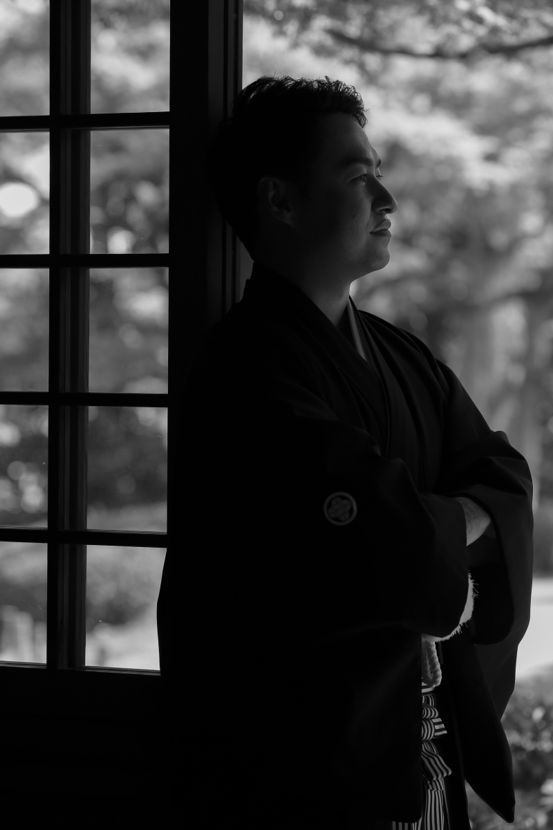 新郎様のソロショット