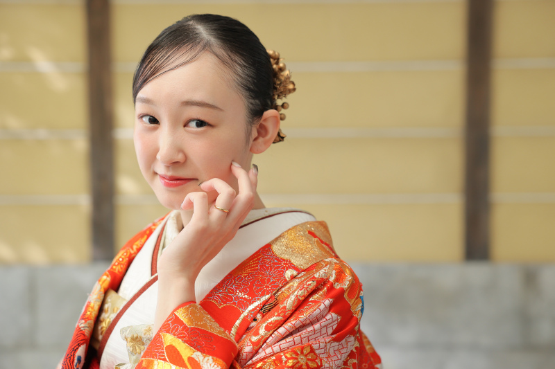 新婦様のソロショット