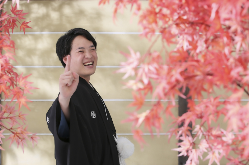 新郎様のソロショット