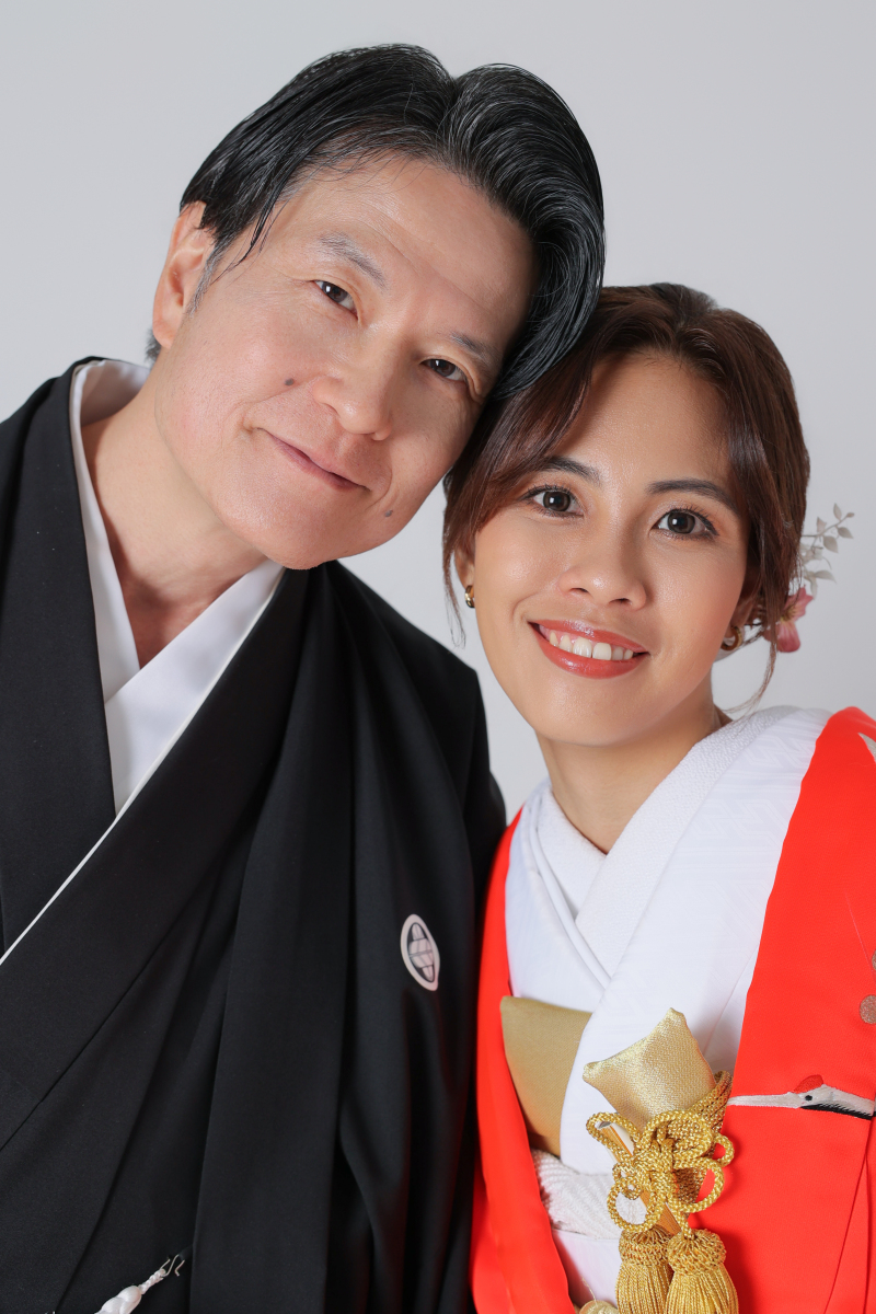 ぎゅっとくっついて