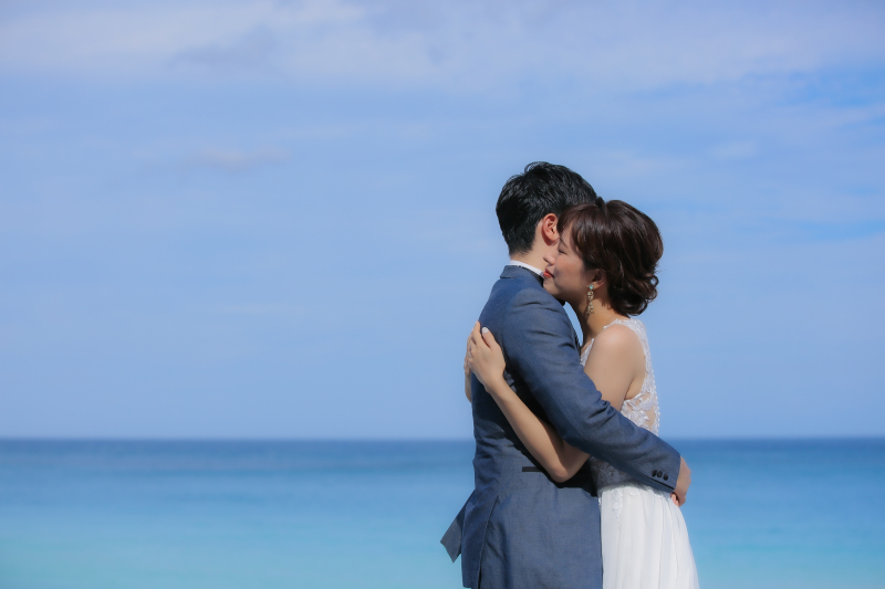 やっぱり青い海！