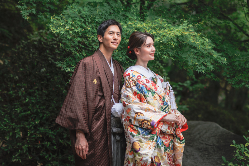 STUDIO AQUA 新宿店（スタジオAQUA）_庭園で撮影できる