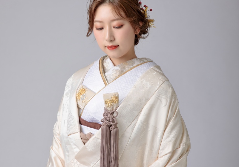 白無垢だって可愛くアレンジ