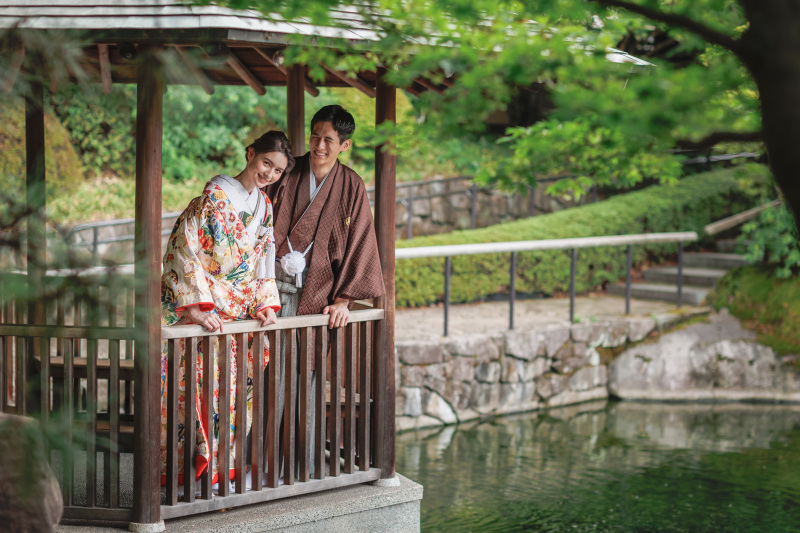 STUDIO AQUA 新宿店（スタジオAQUA）_庭園で撮影できる