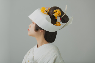 カツラ(綿帽子+角隠し付き)(事前予約制)