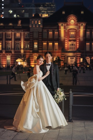 STUDIO AQUA 新宿店（スタジオAQUA）_【大都会でロマンチックな撮影を】丸の内・東京駅周辺ロケーション