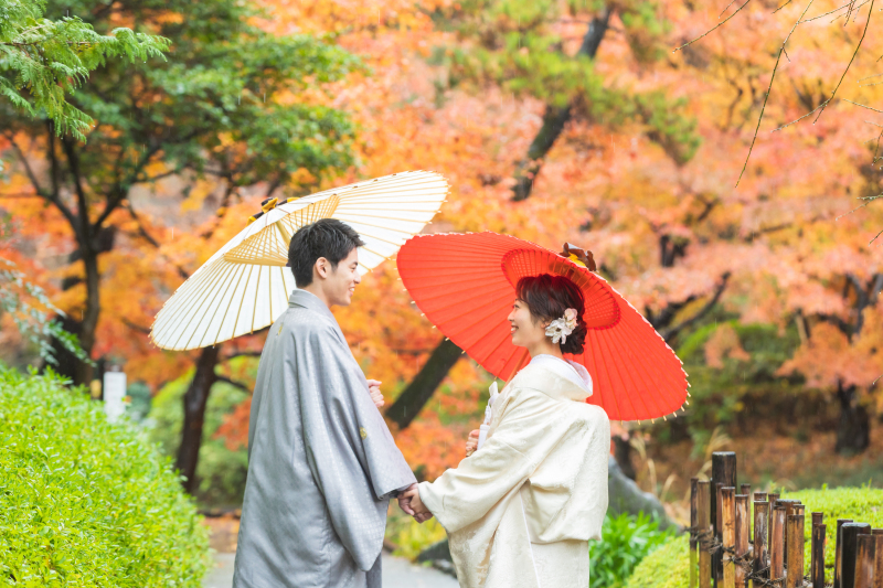 STUDIO AQUA 新宿店（スタジオAQUA）_庭園で撮影できる