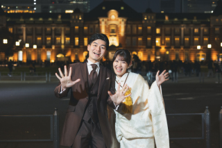 STUDIO AQUA 新宿店（スタジオAQUA）_【大都会でロマンチックな撮影を】丸の内・東京駅周辺ロケーション