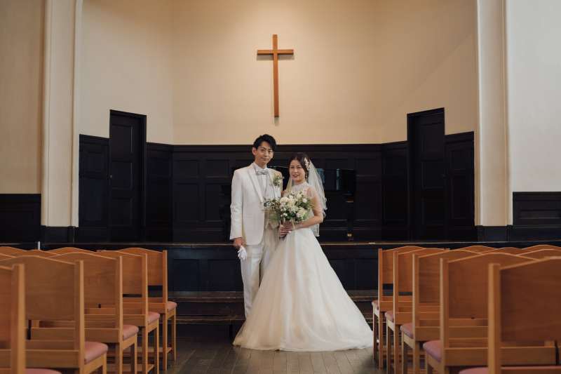 STUDIO AQUA 新宿店(スタジオAQUA)_チャペルで撮影できる