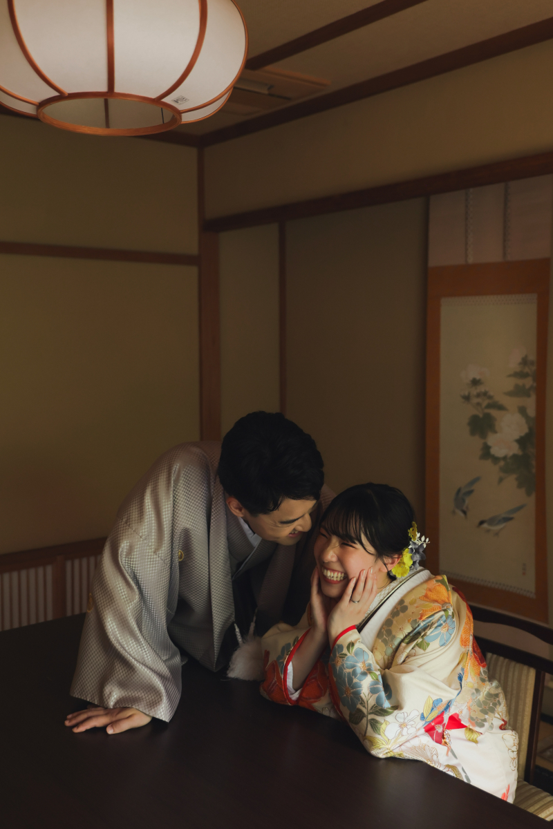 笑顔が似合うかわいらしいおふたり