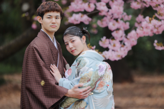 【新宿周辺セレクトスポット】和装or洋装ロケーション＊データ150カット美肌小顔スタイルアップ補正付き＊