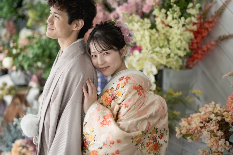 選べる10大特典プレゼント！【とっても可愛いセットで撮影♡】和装ハウススタジオ◇たっぷり150カット以上データ美肌レタッチ付