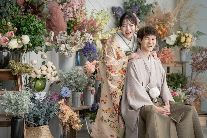 【9月23日までの撮影限定！】和装＋洋装選べるスタジオ＊夏割限定プラン