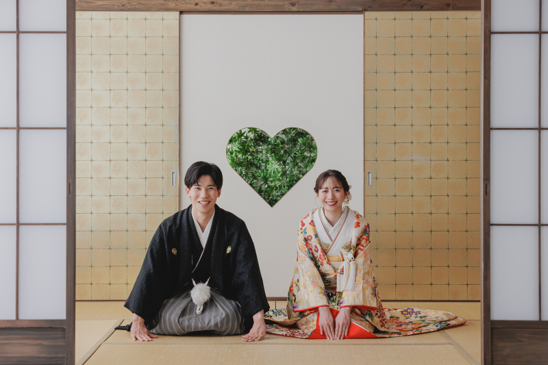 【着物・ヘアメイク付き！】屋内庭園スタジオ＊基本台紙＊1カットデータ＊美肌小顔スタイルアップ付き＊