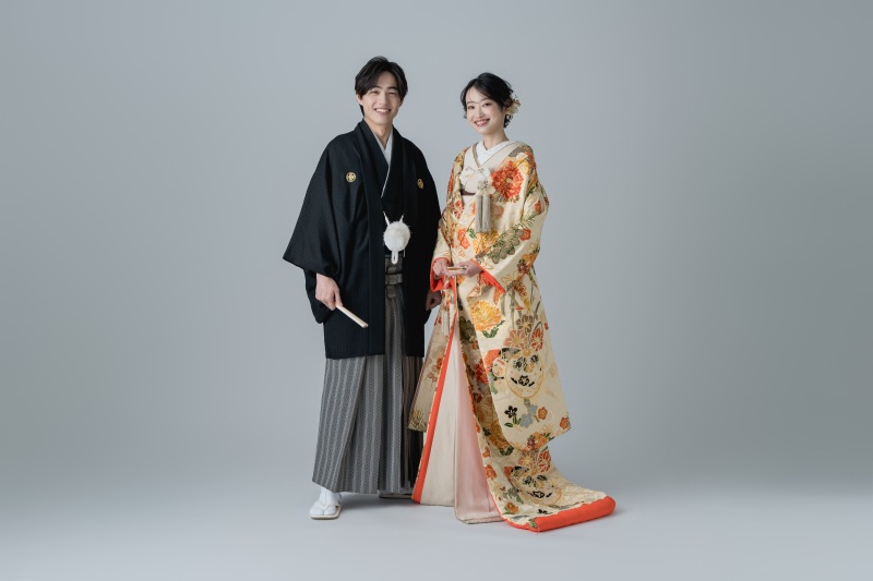【1カットデータ&1面台紙付き！】和装スタジオ｜美肌レタッチ付き