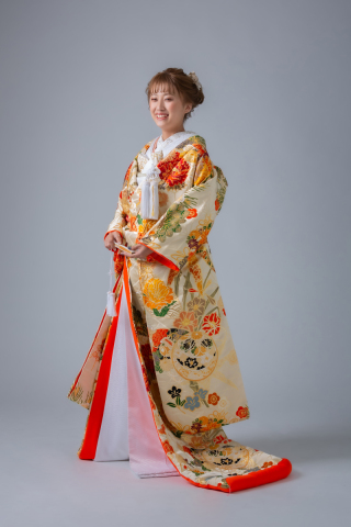 【手毬松竹梅(クリーム)】 IU00984