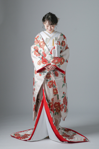 【夢牡丹/白】IU01120