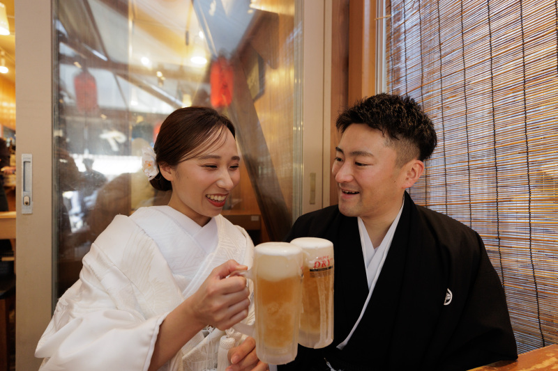 ホッピー通りで乾杯!!