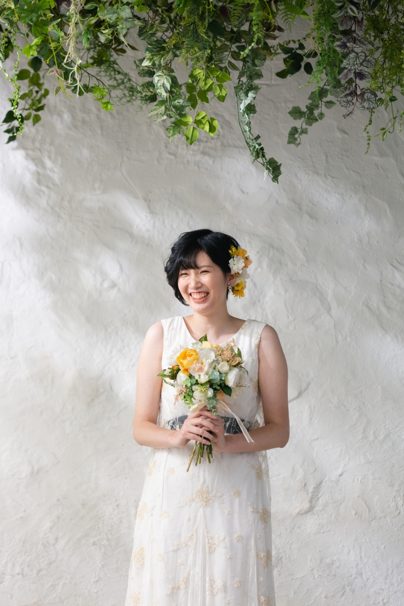 ご新婦様のソロカット！