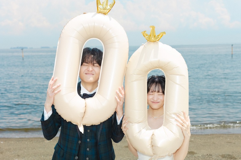お持ち込みの風船も一緒に 