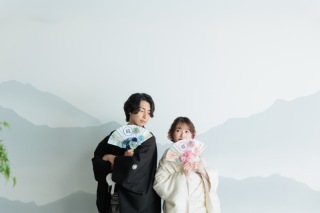 屋内庭園スタジオ+私服フォト