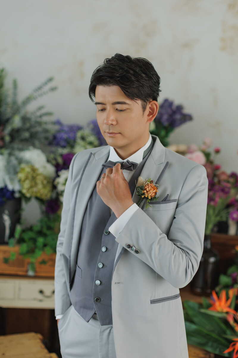 ご新郎様のソロカット