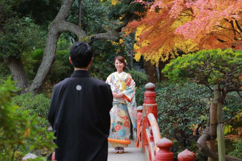 和装ロケ紅葉②
