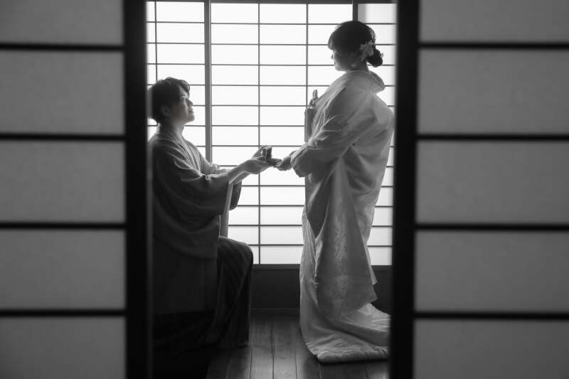 プロポーズシーン