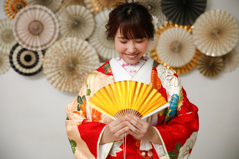 とびきりかわいい色打掛