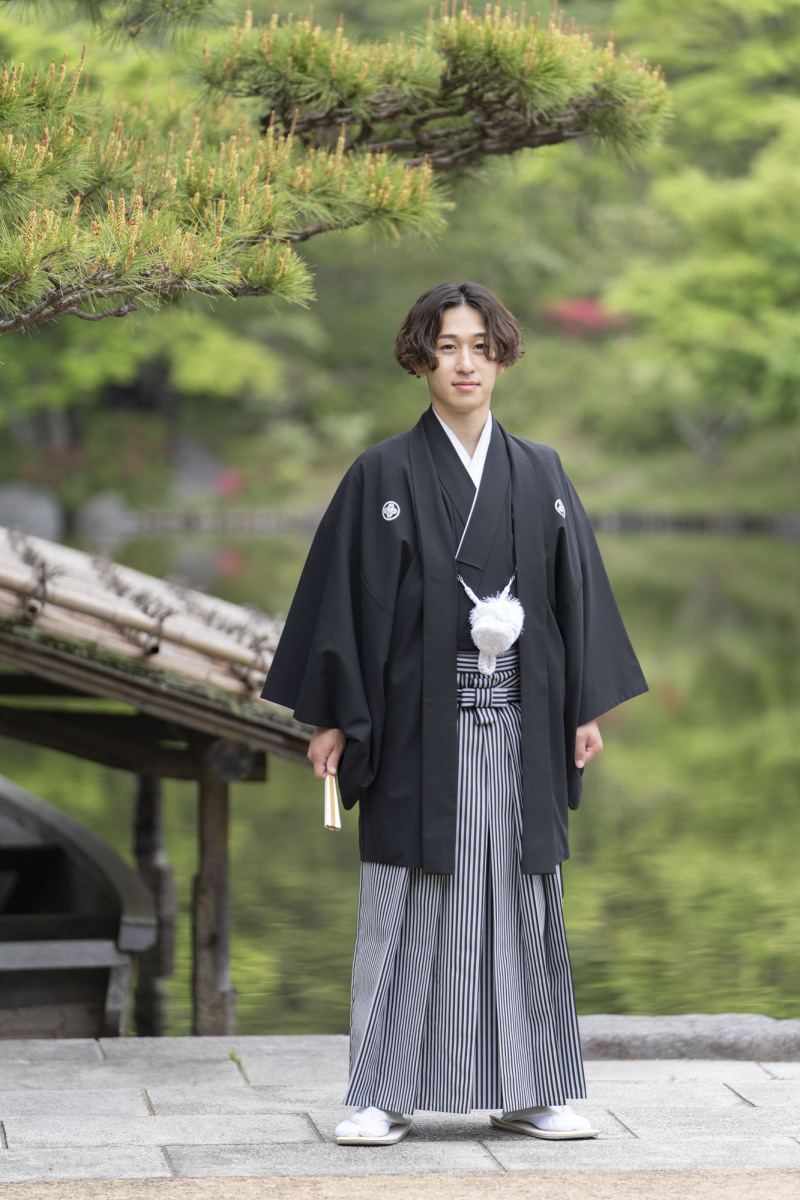 お次は新郎様のソロカット