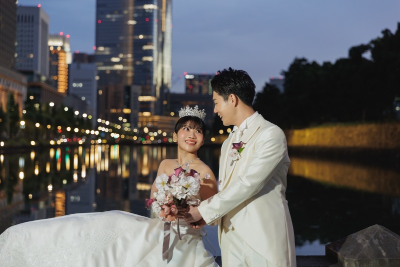 ブーケをご新婦に