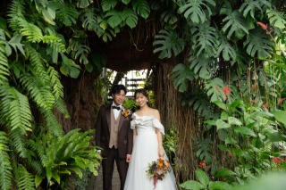 熱帯植物館で撮影しました◎