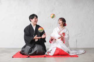 ハウススタジオでの和装撮影